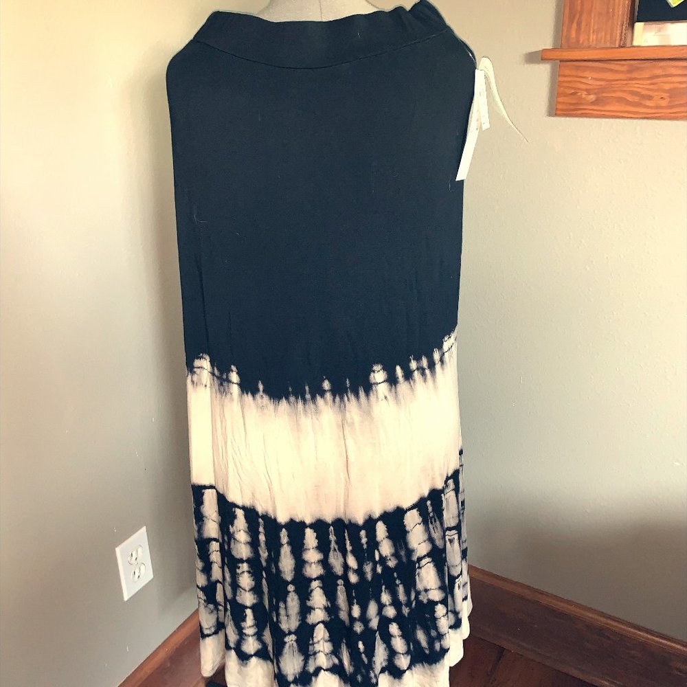Adorable Tie-dye Maxi Skirt